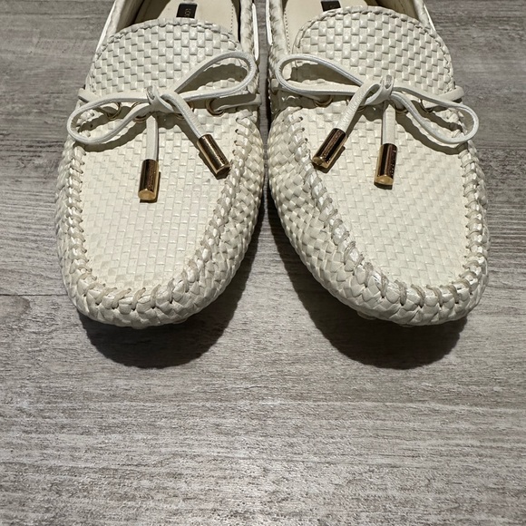 Louis Vuitton loafers, worn once. Nothing wrong, pre owned bought from poshmark - Picture 5 of 6